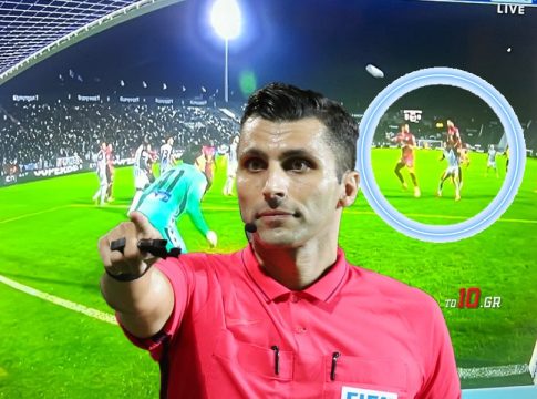 Στην Τούμπα το ποδόσφαιρο έχει άλλους κανόνες – Πως ακυρώθηκε το 2ο γκολ του Ηρακλή (pics)