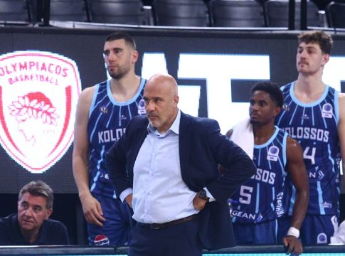 Λυκογιάννης: «Είχαμε την ευκαιρία στο τέλος να βάλουμε πίεση στον Ολυμπιακό»