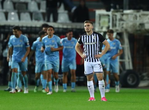 Η βαθμολογία της Super League μετά την ήττα του ΠΑΟΚ από την Καλαμάτα