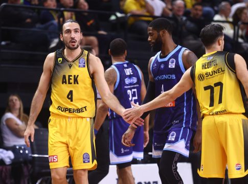 ΑΕΚ – Μύκονος Betsson 84-79: Επιστροφή στις νίκες για την Ένωση
