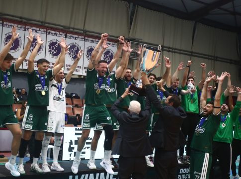 Παναθηναϊκός – Φλοίσβος 3-0: Πήραν το Σούπερ Καπ οι «πράσινοι»