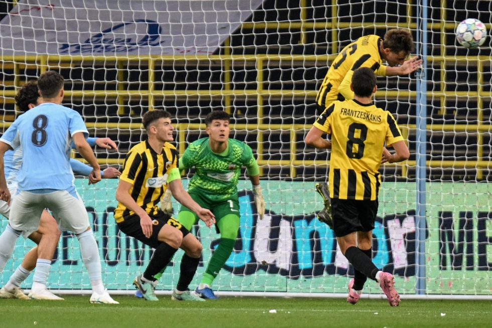 Μάντσεστερ Σίτι Κ19 – ΑΕΚ Κ19 1-1: «Όρθια» και αήττητη η Ένωση κόντρα στους «Πολίτες»