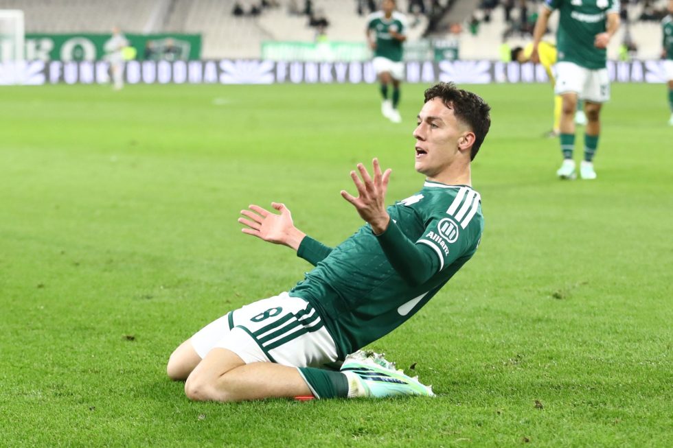 Κάθετη του Λούζα, άψογο τελείωμα του Κοντούρη και 1-0 ο Παναθηναϊκός τον Άρη (vid)