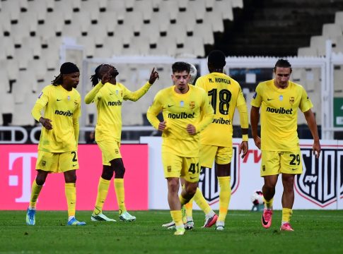 Ο Καντεβέρε το 1-1 για τον Άρη στο ΟΑΚΑ (vid)