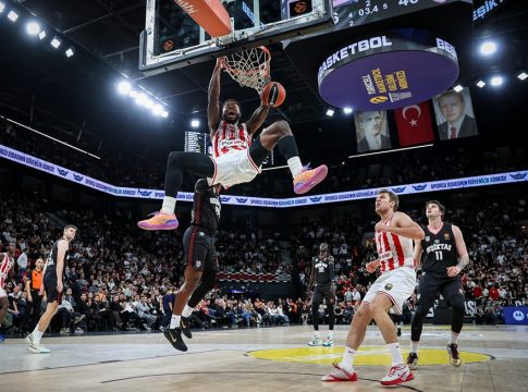 Η βαθμολογία της Euroleague μετά τη νίκη του Ολυμπιακού στην Πόλη