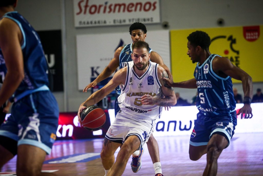 Καρδίτσα – Κολοσσός Ρόδου 81-65: Άνετη νίκη για τους γηπεδούχους