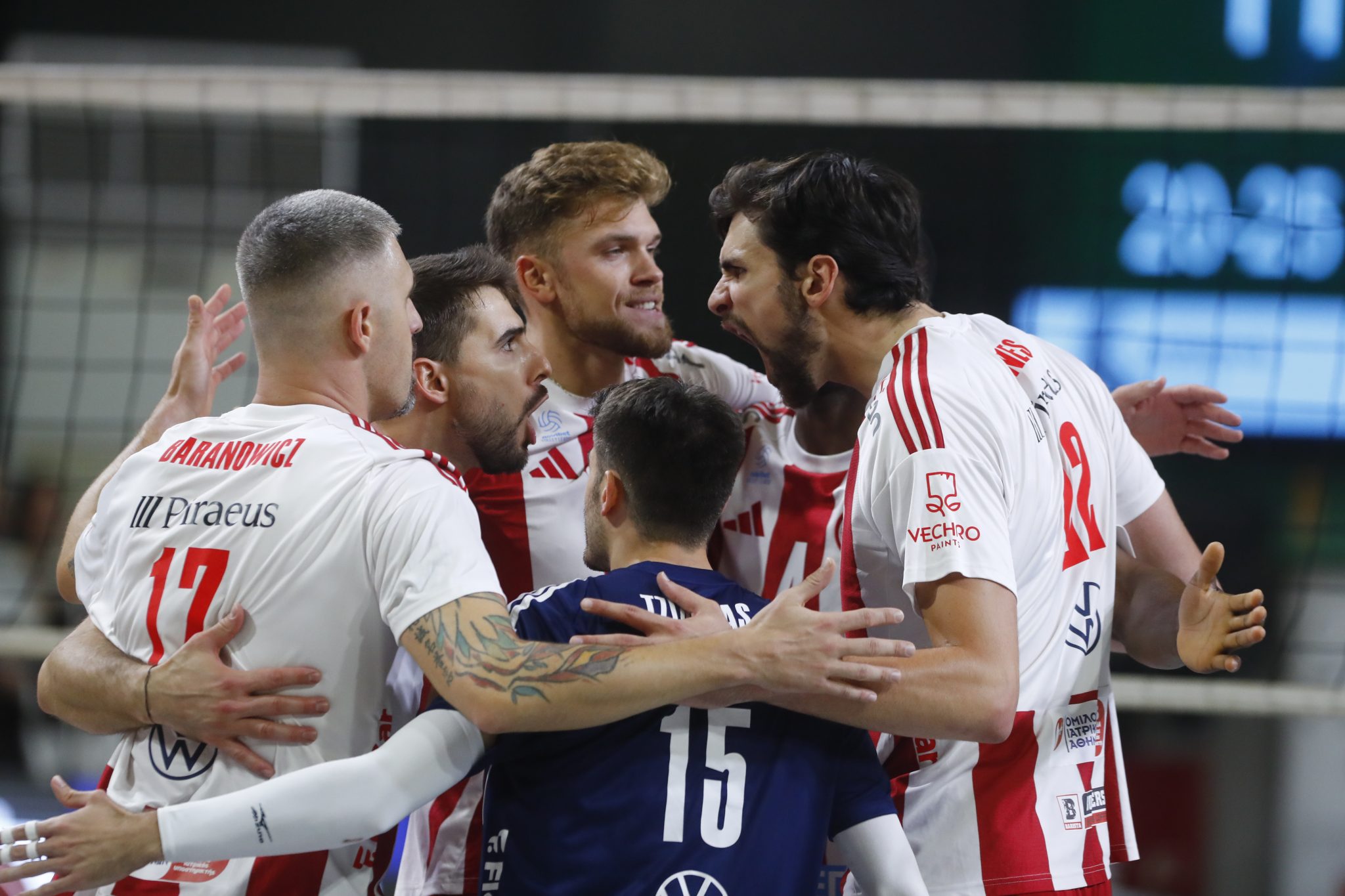 Μίλων – Ολυμπιακός 0-3: Έφυγαν με το «διπλό» και επέκτειναν το νικηφόρο σερί τους οι Ερυθρόλευκοι