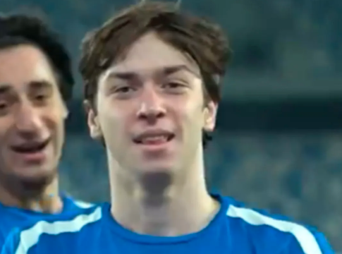 Ο αδερφός του Κβαρατσχέλια «λάμπει» στο Youth League (vid)
