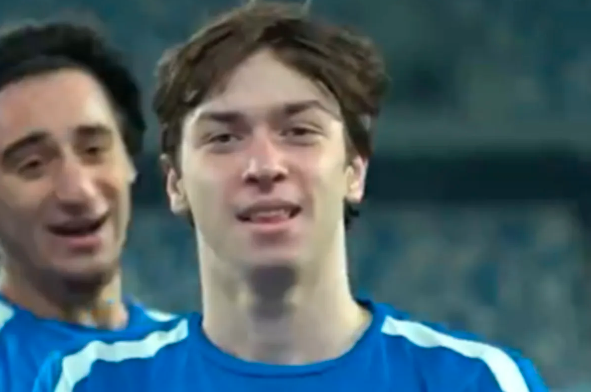 Ο αδερφός του Κβαρατσχέλια «λάμπει» στο Youth League (vid)