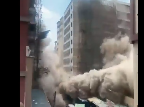 Κατέρρευσε υπό κατασκευή πολυώροφο κτίριο στο Ναϊρόμπι – Φόβοι για εγκλωβισμένους