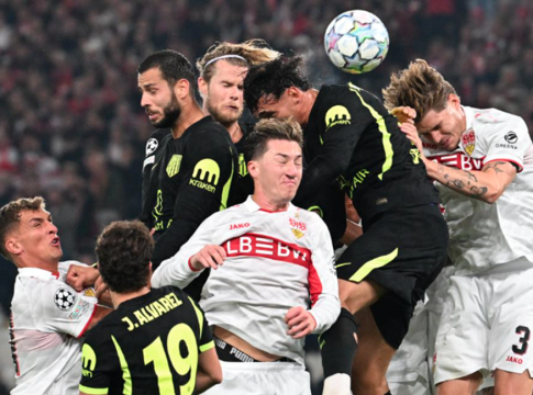 Στουτγκάρδη – Ατλέτικο Μαδρίτης 1-1: Οι «Ροχιμπλάνκος» άντεξαν με 10 παίκτες στη Γερμανία