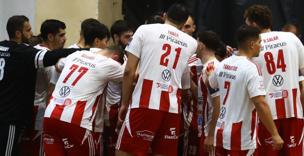 Νέτλαντ Κάλις – Ολυμπιακός 21-25: Στους «32» του EHF European Cup οι Ερυθρόλευκοι