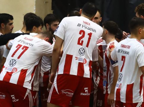 Νέτλαντ Κάλις – Ολυμπιακός 21-25: Στους «32» του EHF European Cup οι Ερυθρόλευκοι