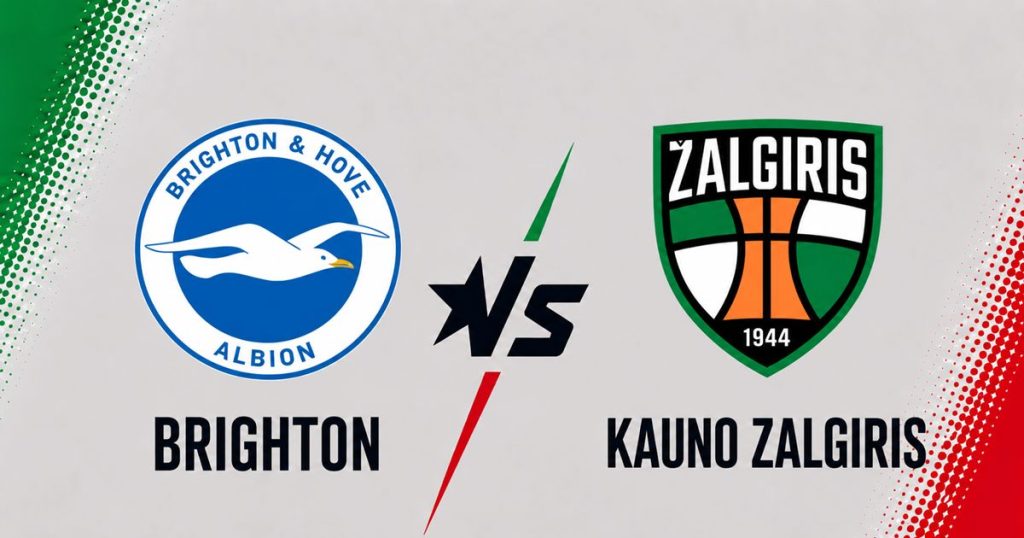 LIVE: Μπράιτον – Κάουνο Ζαλγκίρις