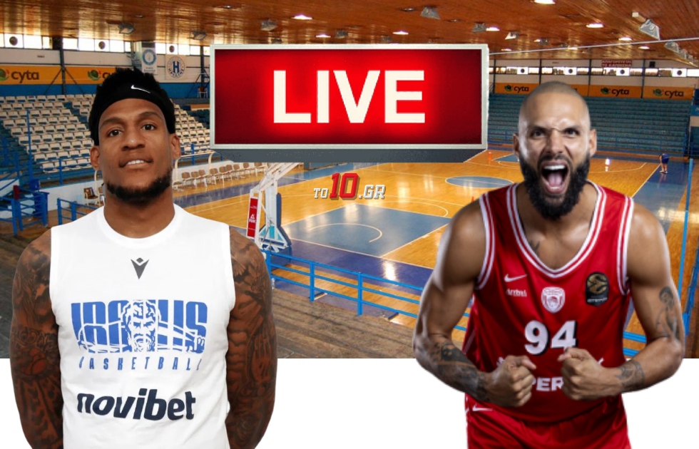 LIVE: Ηρακλής – Ολυμπιακός