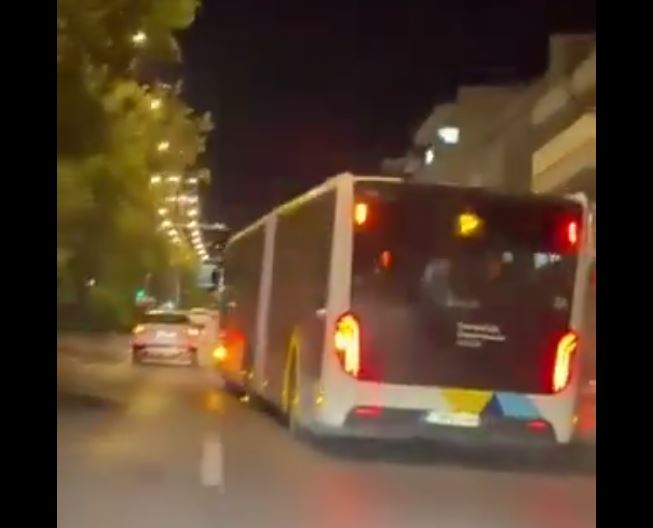 Βίντεο ντοκουμέντο με το αστικό λεωφορείο που έκανε επικίνδυνους ελιγμούς και παραβίασε κόκκινα φανάρια στη Μεσογείων