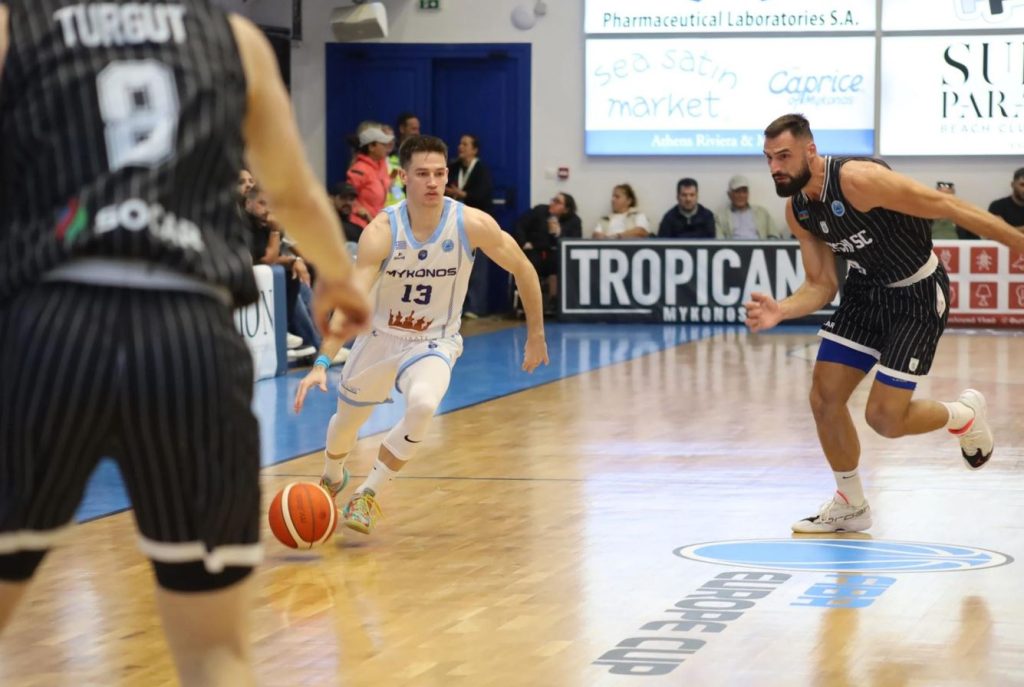 Μύκονος Betsson – Νέφτσι Μπακού 78-58: Ιστορική νίκη για τους νησιώτες…