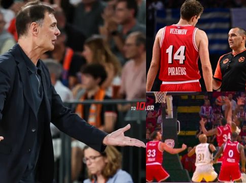 Ολυμπιακός: Αποβολή Μπαρτζώκα, αντιαθλητικά, τεχνικές ποινές και ανάποδες αποφάσεις – Τι συμβαίνει με τη διαιτησία στα τελευταία ματς (pics, vids)