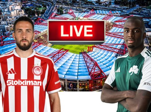 LIVE: Ολυμπιακός – Παναθηναϊκός