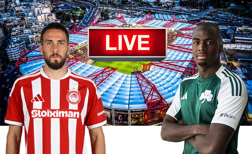 LIVE: Ολυμπιακός – Παναθηναϊκός