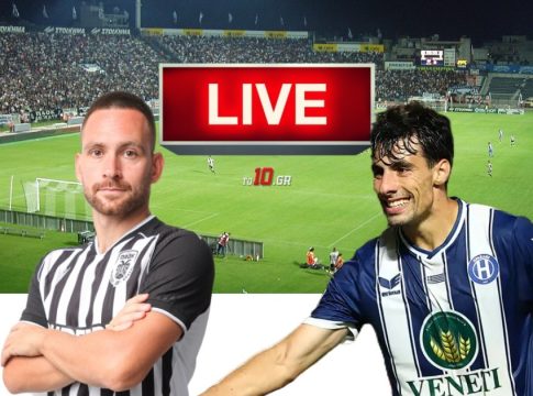 LIVE: ΠΑΟΚ – Ηρακλής