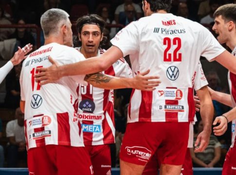 Allianz Milano – Ολυμπιακός 3-1: Ήττα για τους Ερυθρόλευκους