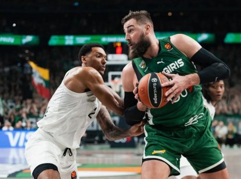 Ζαλγκίρις – Βιλερμπάν 105-85:100αρα και επιστροφή στις νίκες για τους Λιθουανούς
