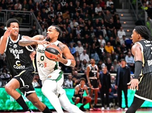 Βίρτους Μπολόνια – Ζαλγκίρις 74-91: Επικράτησαν άνετα οι Λιθουανοί στην Ιταλία