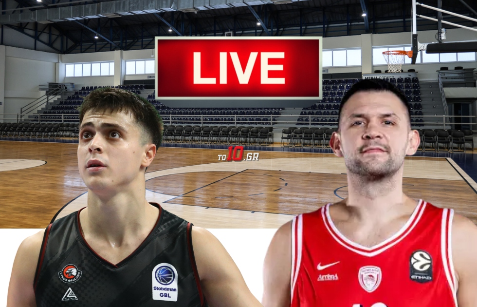 LIVE: Βίκος Ιωαννίνων – Ολυμπιακός